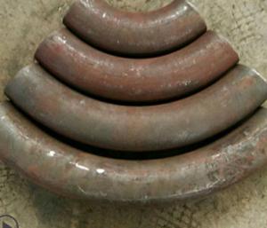 China Hot Formed ASME A105 Carbon Steel Bend 1.5D 2.0D Butt Weld Pipe Fittings wholesale