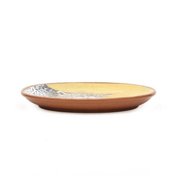 Animal Zebra Tiger Printing Stoneware Plate For Kids Heath Ceramics Dinner Plates