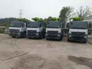 China Truck Mounted Hydraulic Concrete Putzmeister Used Pumps Truck 42 Meter wholesale