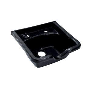 China Black Ceramic shampoo bowl wash basin for beauty wholesale