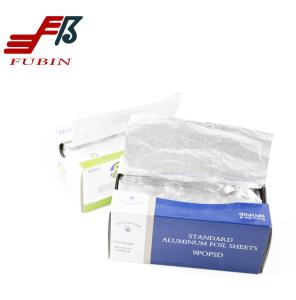 China Rectangular Pop Up Aluminum Foil Sheets Home Jobs Food Packing wholesale