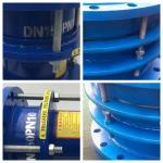 Dn2000 Double Flange Valve Pipe Metal Expansion Joint Limit Disassembly Joint