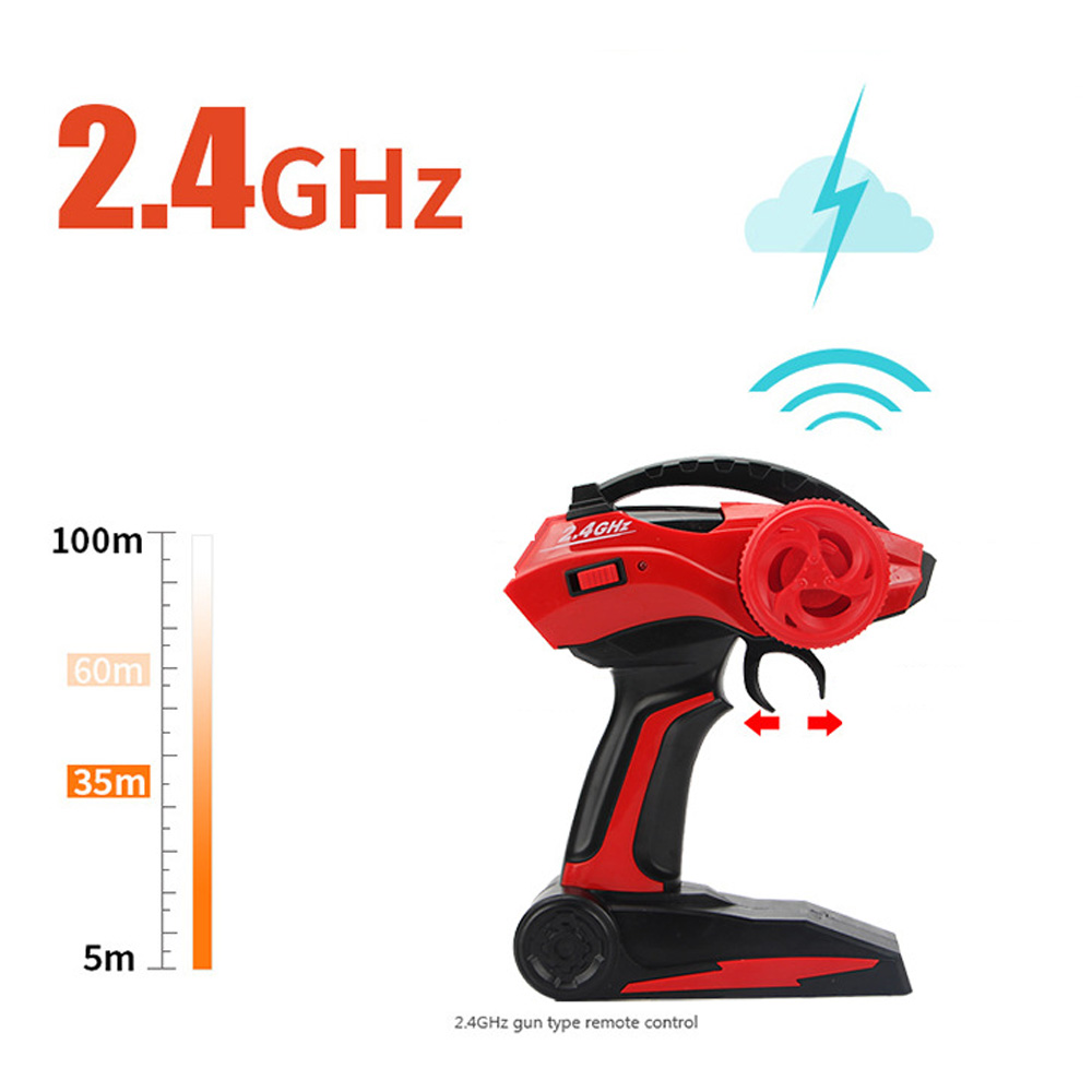 Boys 1 18 Plastic RC Car High Speed Off-road Vehicle Remote Control Racing Car 4WD Alloy