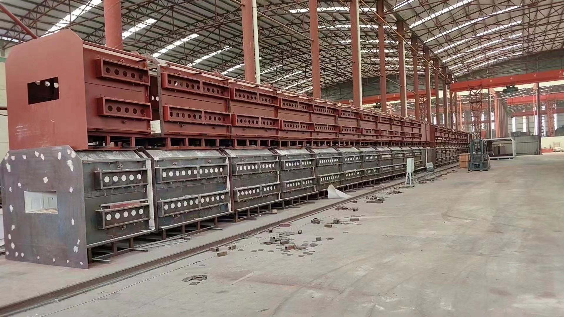Hard Carbon Sintering Pusher Furnace With Excellent Air Circulation Chamber
