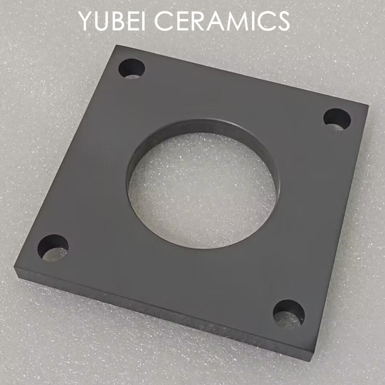 92HRA Hardness Silicon Carbide Ceramics Support Plate for Industrial Applications