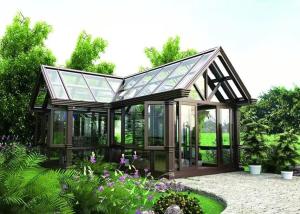 China Custom Glass House High Durability Modern Aluminum Glass Room wholesale