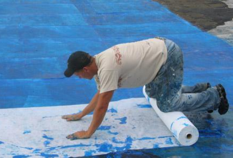 Hot Stamping Non Woven Fabric For Agricultural SBS APP Bitumen Waterproof Membrane