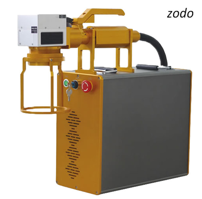20W 30W Handheld portable fiber laser metal marking machine used for aluminum gold silver brass engraving