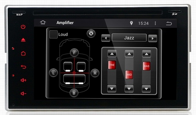 Ouchuangbo Car Radio DVD Bluetooth USB 3G Wifi for Hyundai Santana Fe /Matrix /Lavita Andr