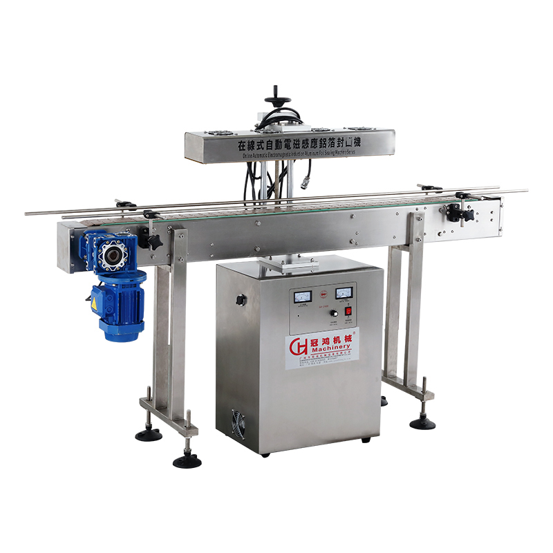 23000*2500*2600mm Label Printer and Sticker Machine for Engine Oil Bottle Cap Sealing