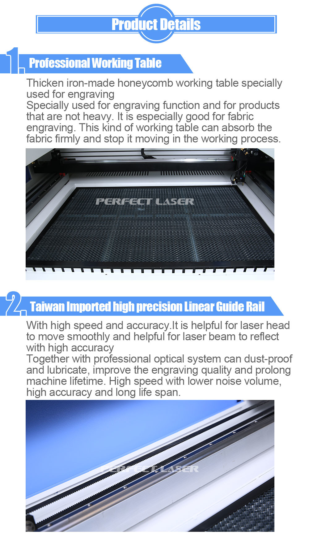 60W 100W 120W 150W CO2 Laser Engraver Signs , MDF acrylic laser cutting machine