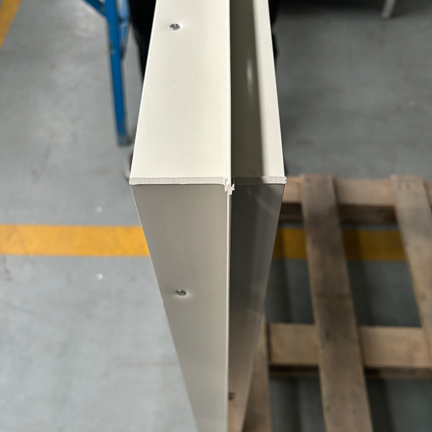 Laminated Glass 3mm Thickness UPVC Single Hung Window Windproof Easy To Clean