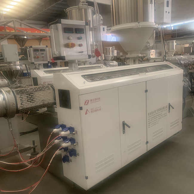 Single Screw PLA HDPE Water Pipe Extruder 100kg/H