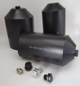 China IP67 Polyolefin Black Insulated Cable End Caps Heat Shrinkable Wire End Caps wholesale