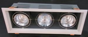 China AC100-240V High Brightness Three Heads LED COB Grilles Lamp wholesale