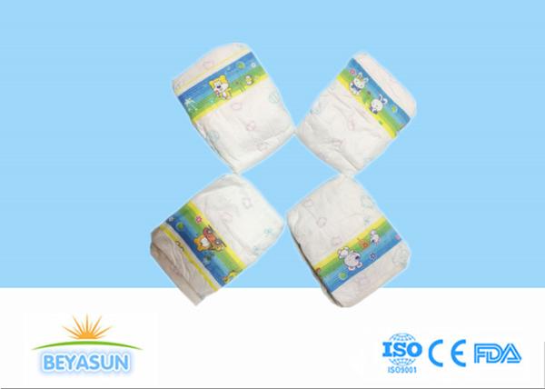 Chemical Free Disposable Baby Nappies For Child , Biodegradable Disposable