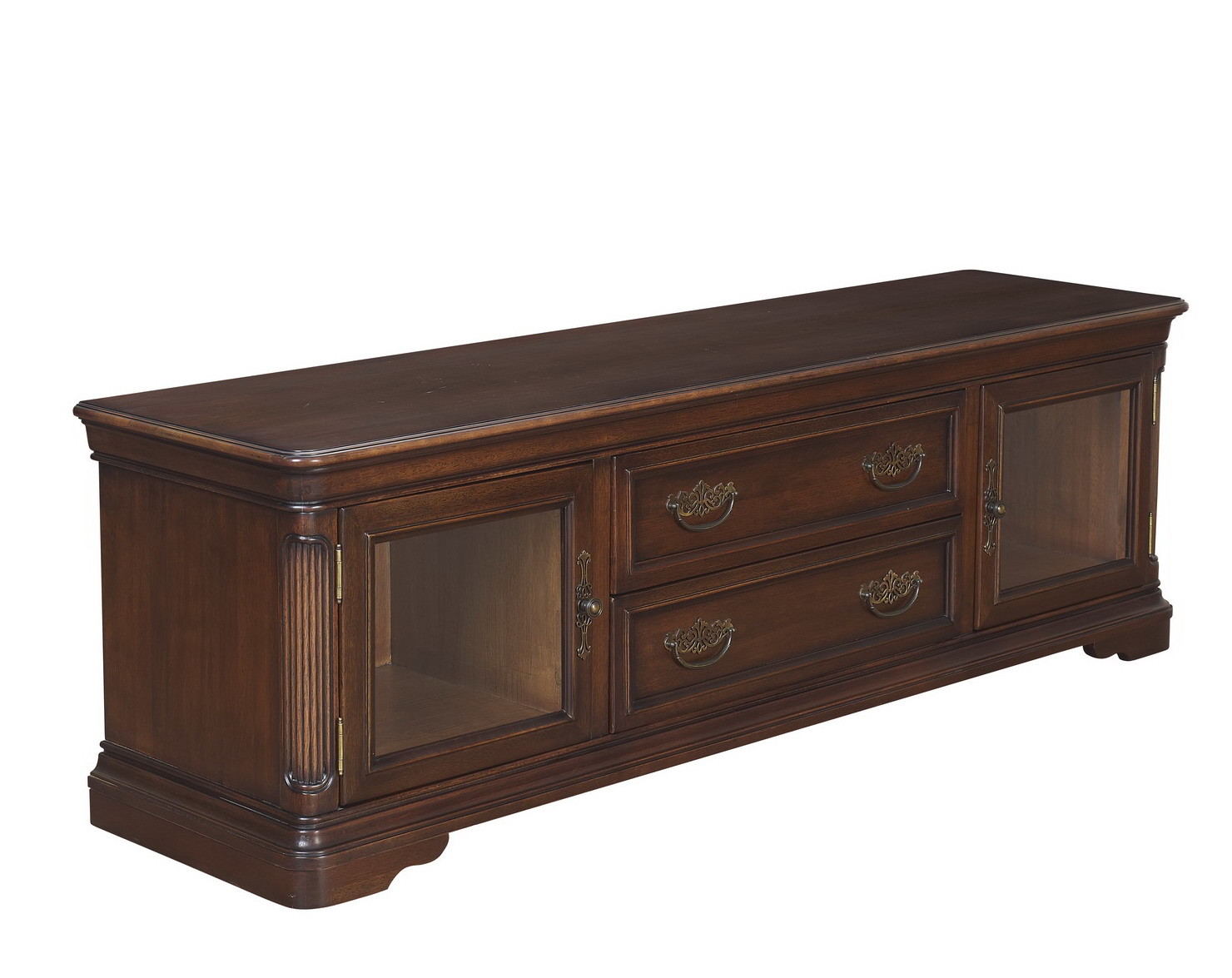 Home Office Study room furniture American style Big Bookcase Cabinet with Display chest can L shape for corner wall case