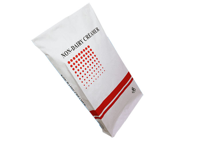 Food Safe White Kraft Paper Bags Agricultural Wheat Flour Packaging Valve Paper Bags