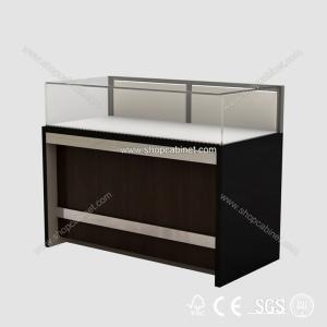 China 2015 new white acrylic earrings display rack stand jewelry holder organizer showcase wholesale