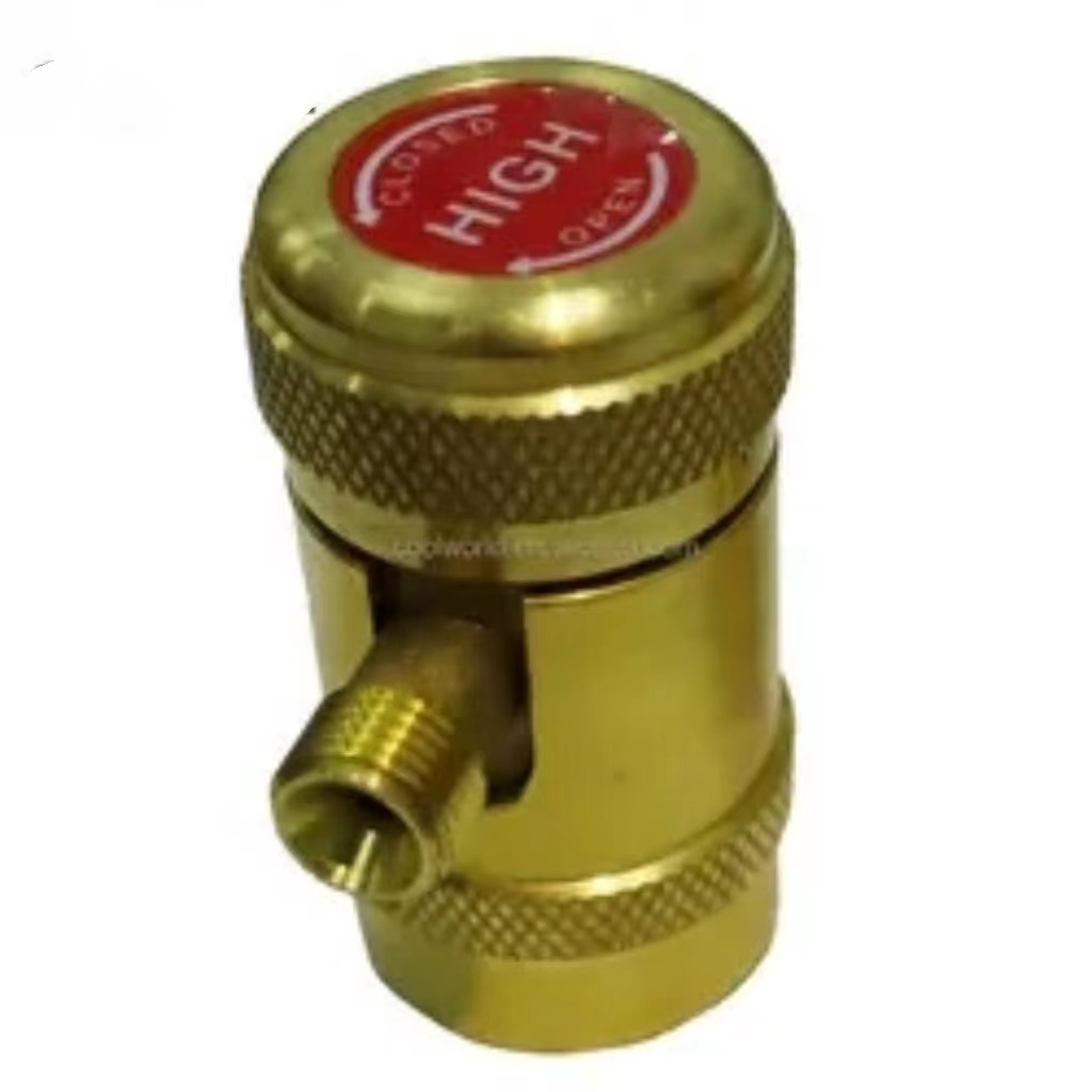 R744 Quick Coupler for Refrigerant Charging in Industrial Refrigeration Equipment