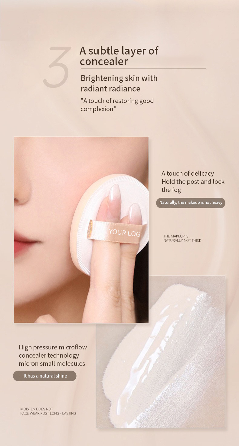 Custom Full Coverage Foundation Makeup Waterproof and Matte Vegan Skin Tint Waterproof Natural Private Label Liquid Foundation