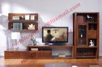 Classic Design Solid Wood Material TV Stand for Wall Unit in Living Room