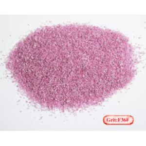 China Blasting Media 36 Grit Pink Fused Alumina PA wholesale