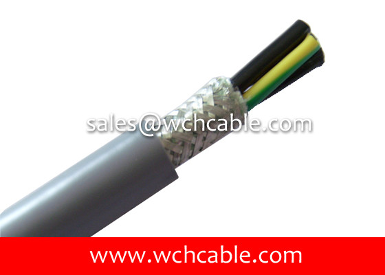 UL20730 Pure Copper Shielded Cable PUR Jacket Rated 60C 150V