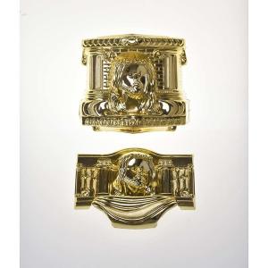 China Popular Decoration Coffin Ornaments Casket / Coffin 23# For Metal Casket Handle wholesale