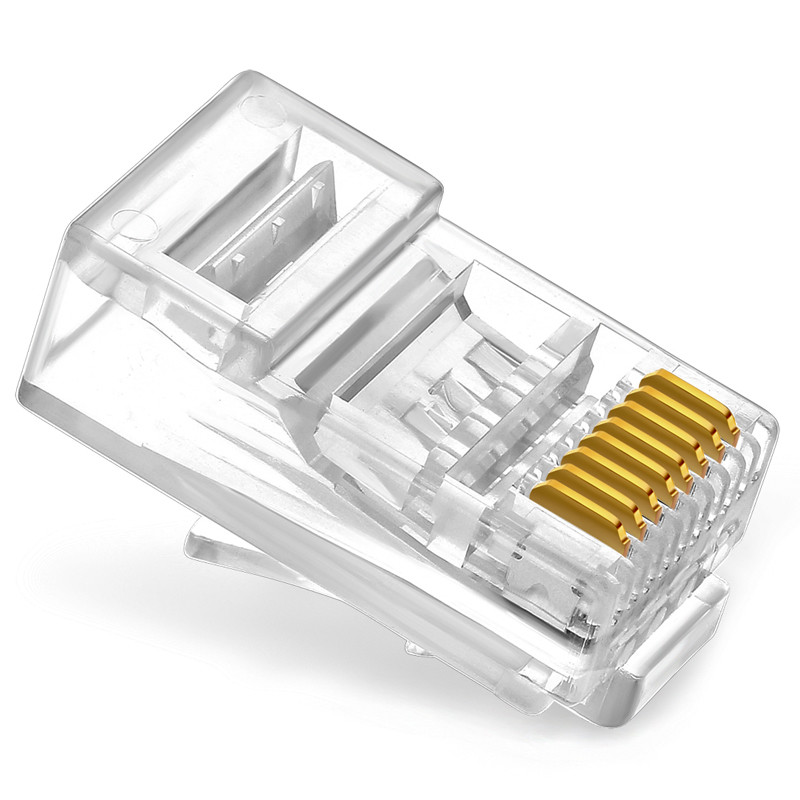 ROHS Male Cat5e Rj45 Ethernet Connector Network Cable Assembly