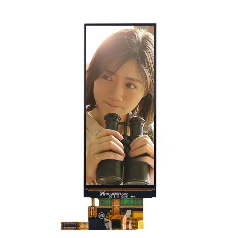 3.46 inch bar type TFT Display 340*800 Resolution MIPI 2line Interface 350c/d