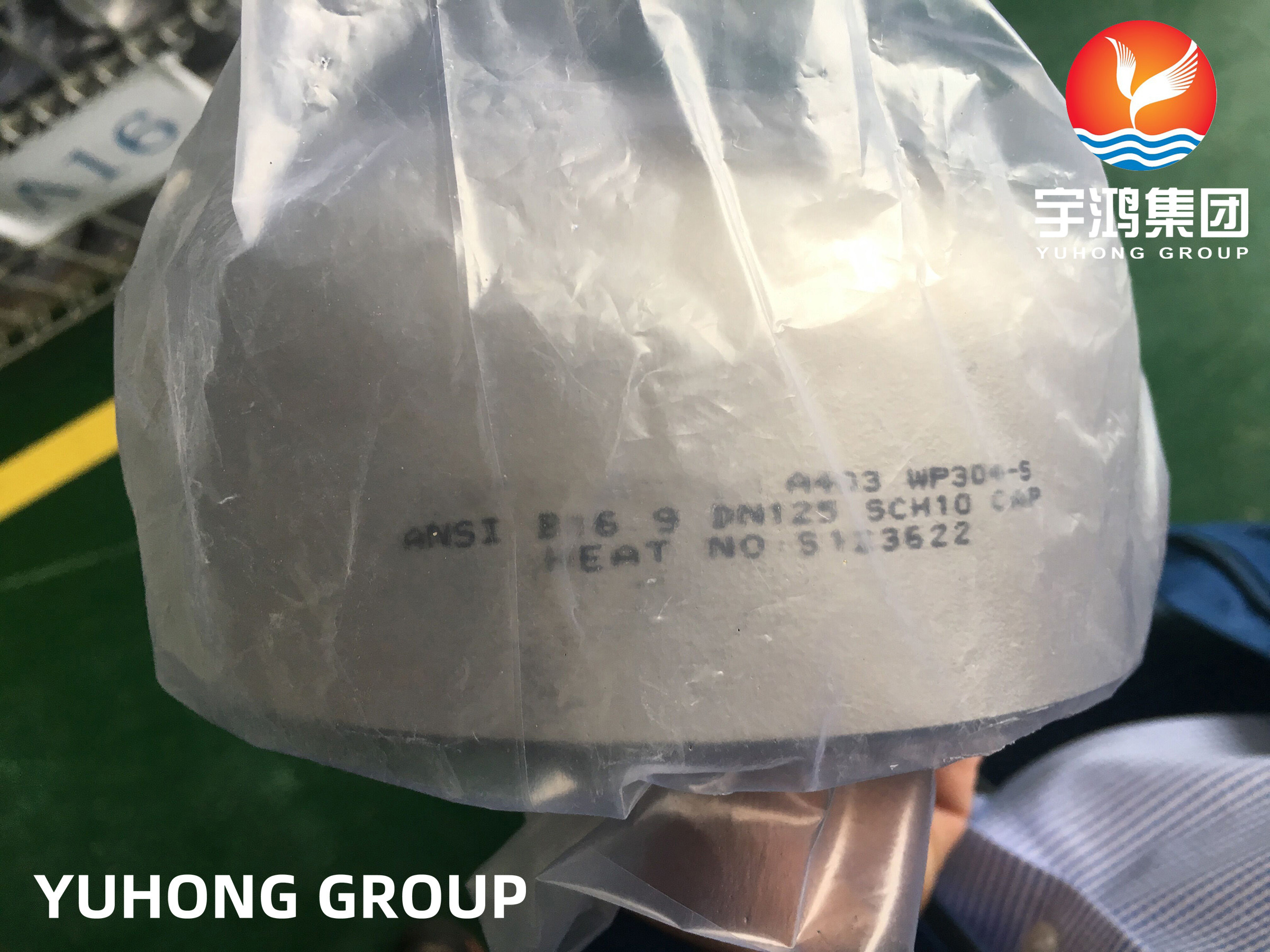 ASTM A403, ASME SA403, EN10253-4 WP304 1.4301 Stainless Steel Butt Weld Cap B16.9