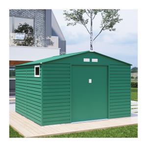 China 120kg Capacity Color Steel Plate Galvanized Steel Garden Building Shed with Air Vents wholesale