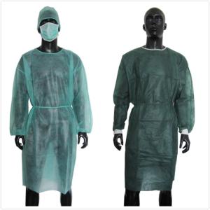 China Reinforced ISO13485 Disposable Plastic Gown wholesale