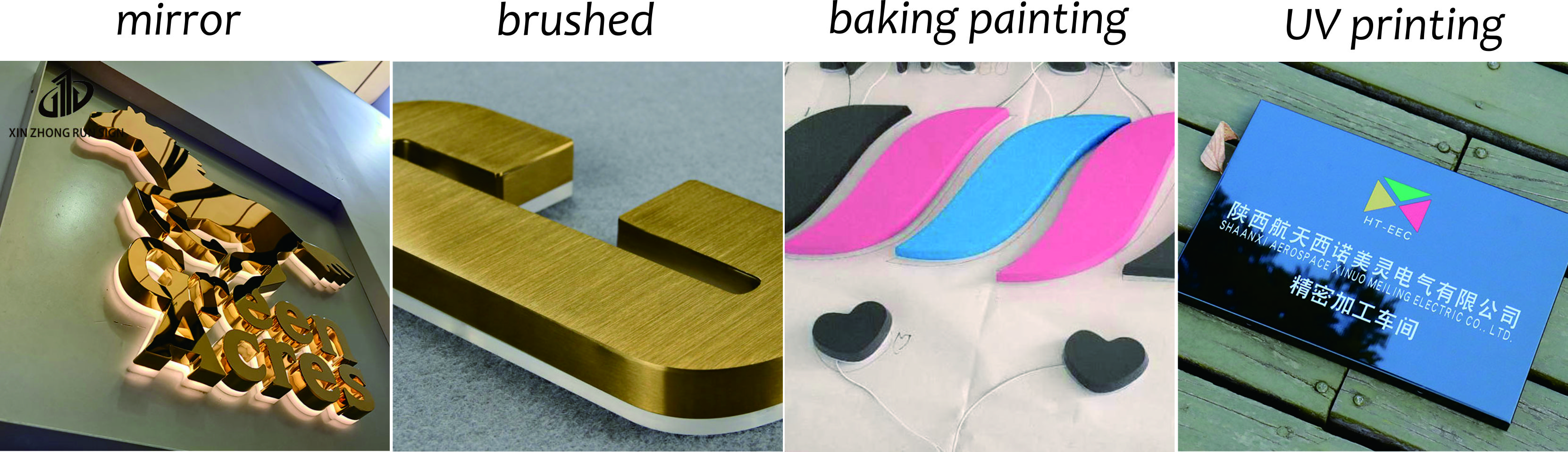 Factory custom outdoor backlit channel letter sign