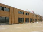 Painted Commercial Prefabricated Metal Buildings Warehouse Sheds