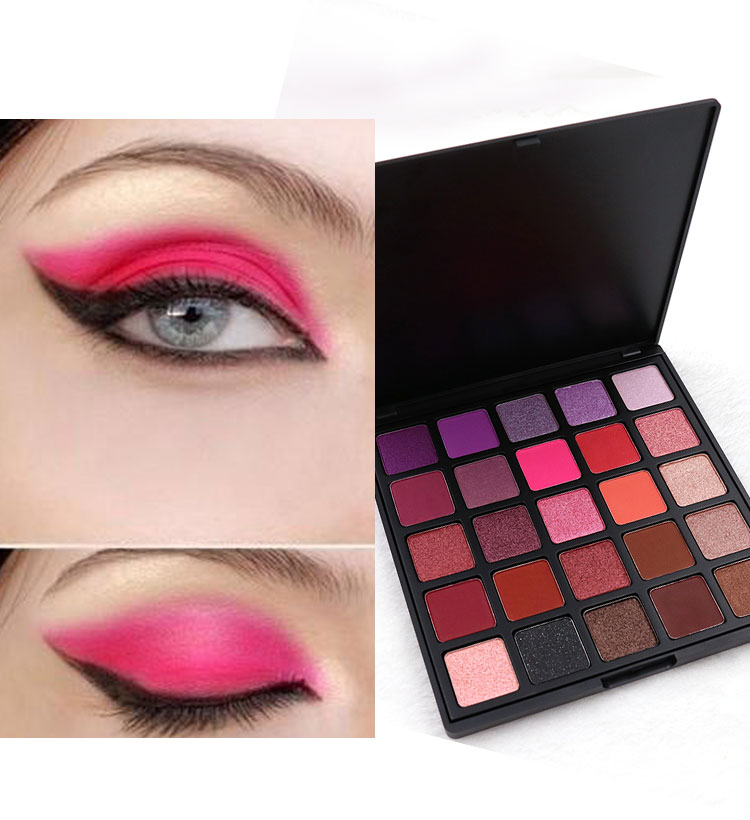 16.5*16.5cm Eye Makeup Palette Highly Pigmented Eyeshadow For Dark Skin