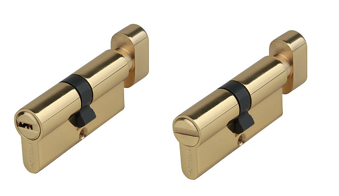 8550M High Security Mortise Cylinder , Easy Installation Solid Brass Cylinder