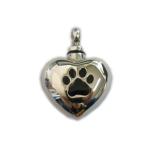 Heart Shape Pet Urns Size 20 * 22mm Stainless Steel Polished Surface For