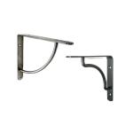 Inspection Customized Aluminum Steel Wall Mounted Shelf Brackets at Reasonable