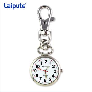 China Personalised Nurses Clip On Fob Watch Keychain 22mm Dial Embedded wholesale