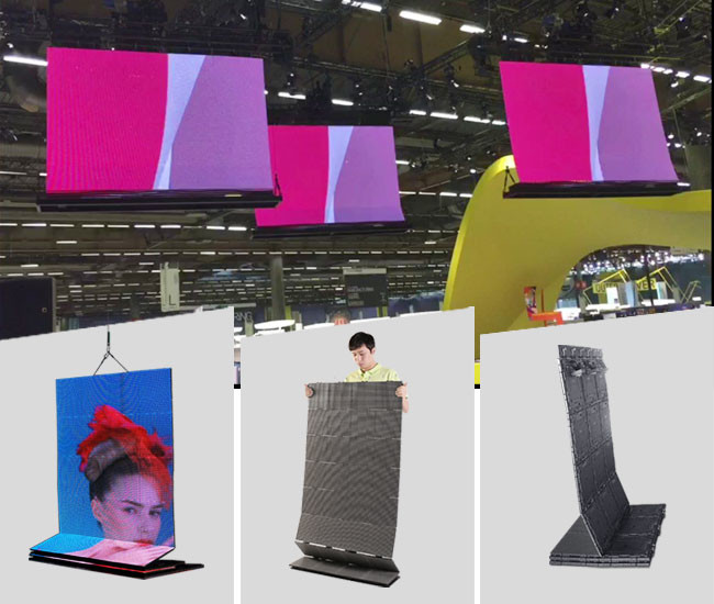 Onumen P6 1R1G1B Ultra Thin Video transparent led display screen Great waterproof 27778 Pixel / M² For Rental