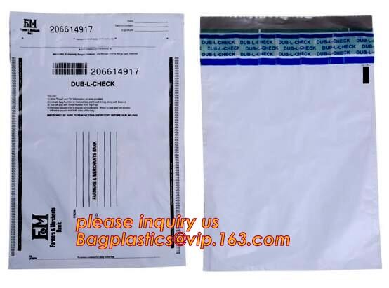 security deposit bags bank deposit bags cash deposit bags, general bank plastic deposit bags supply, Coin and Bank Note