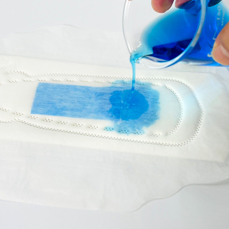 Women Cotton Sanitary Napkins Pad Menstrual Pad For Ladies With OEM Service