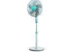 65W 16'' Electric Stand Fan 3 Speed Setting Full Copper Motor Remote Control