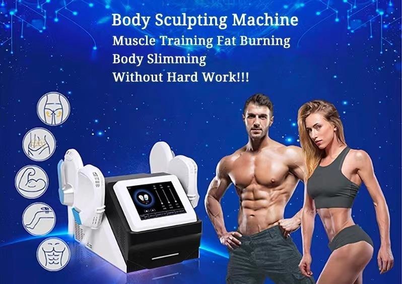 2300W Fat Burning Machine EMS Shape Sculptor Non Invasive Body Contouring Machine