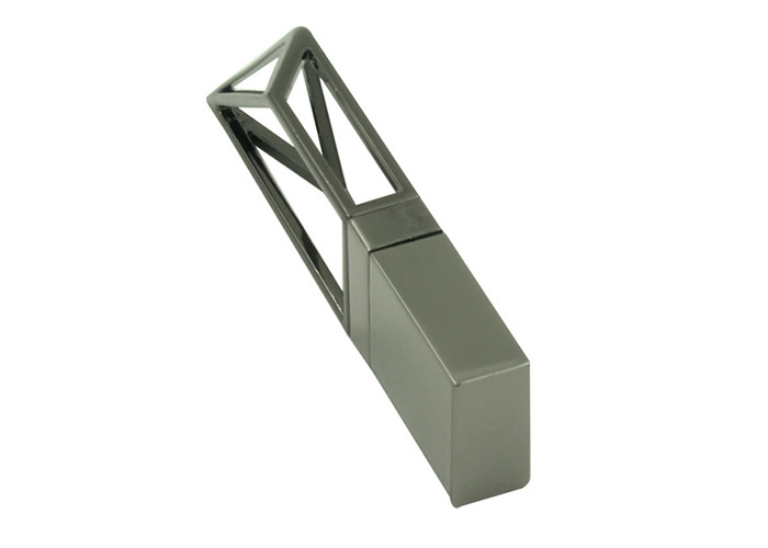 Gold / Grey Metal Usb Flash Drive Tower Shape With 16g Storage Capacity