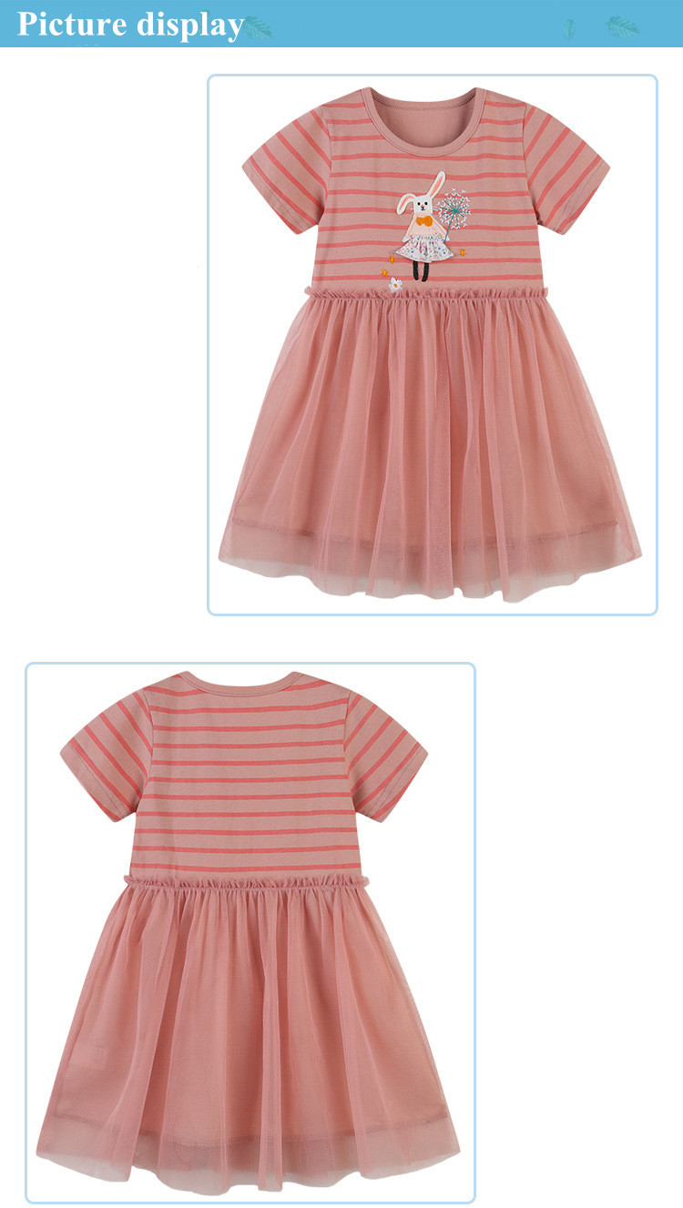 Wedding Birthday Party Summer Children'S Clothing Girls Dresses Teen Prom Designs