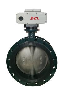 China Under DN600 140W Waterproof Motorized Butterfly Valve wholesale