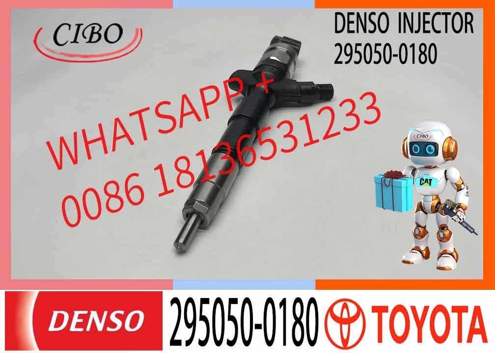 Good Selling 295050-0180 295050-0460 Diesel Injector Common Rail Fuel Injector Excavator 23670-0L090 23670-39365